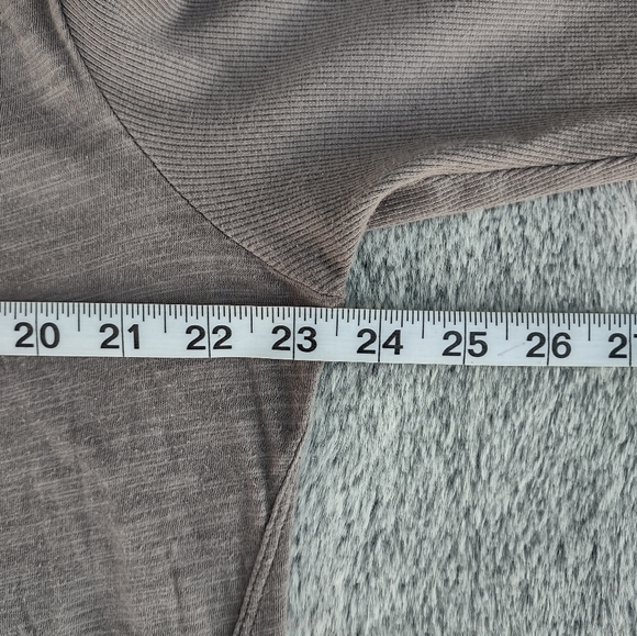 Fresh Produce Knit Asymmetrical Midi Dress Gray X-Large - Picture 8 of 12